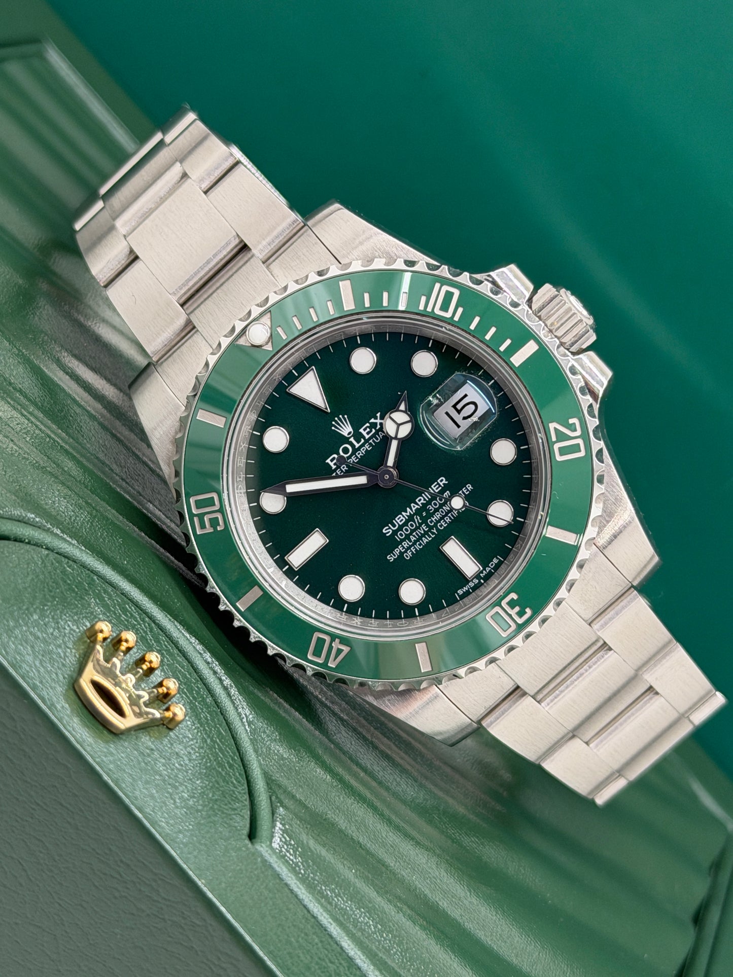 Rolex Submariner Date Hulk Ref 116610LV - Year 2013