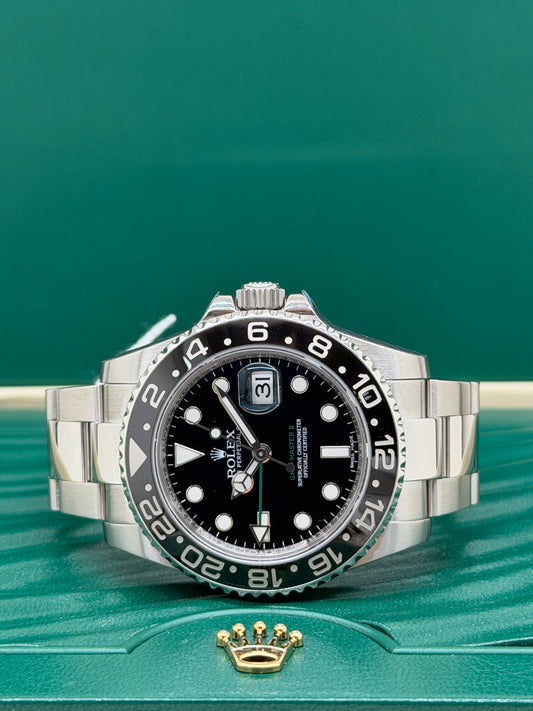Rolex GMT-Master II Official Service 2025 Ref 116710LN - Year 2016