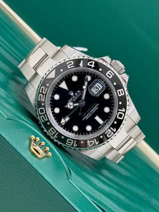 Rolex GMT-Master II Official Service 2025 Ref 116710LN - Year 2016