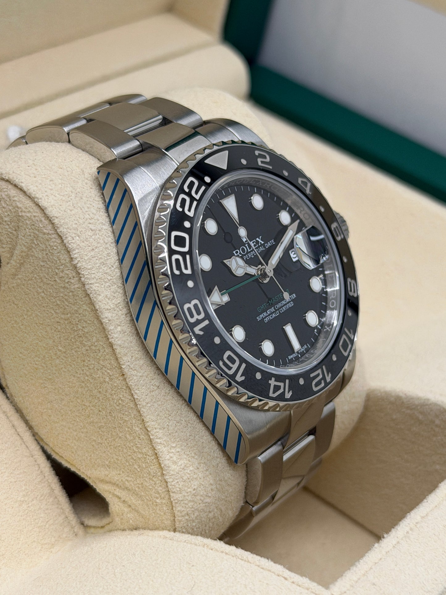 Rolex GMT-Master II Official Service 2025 Ref 116710LN - Year 2016