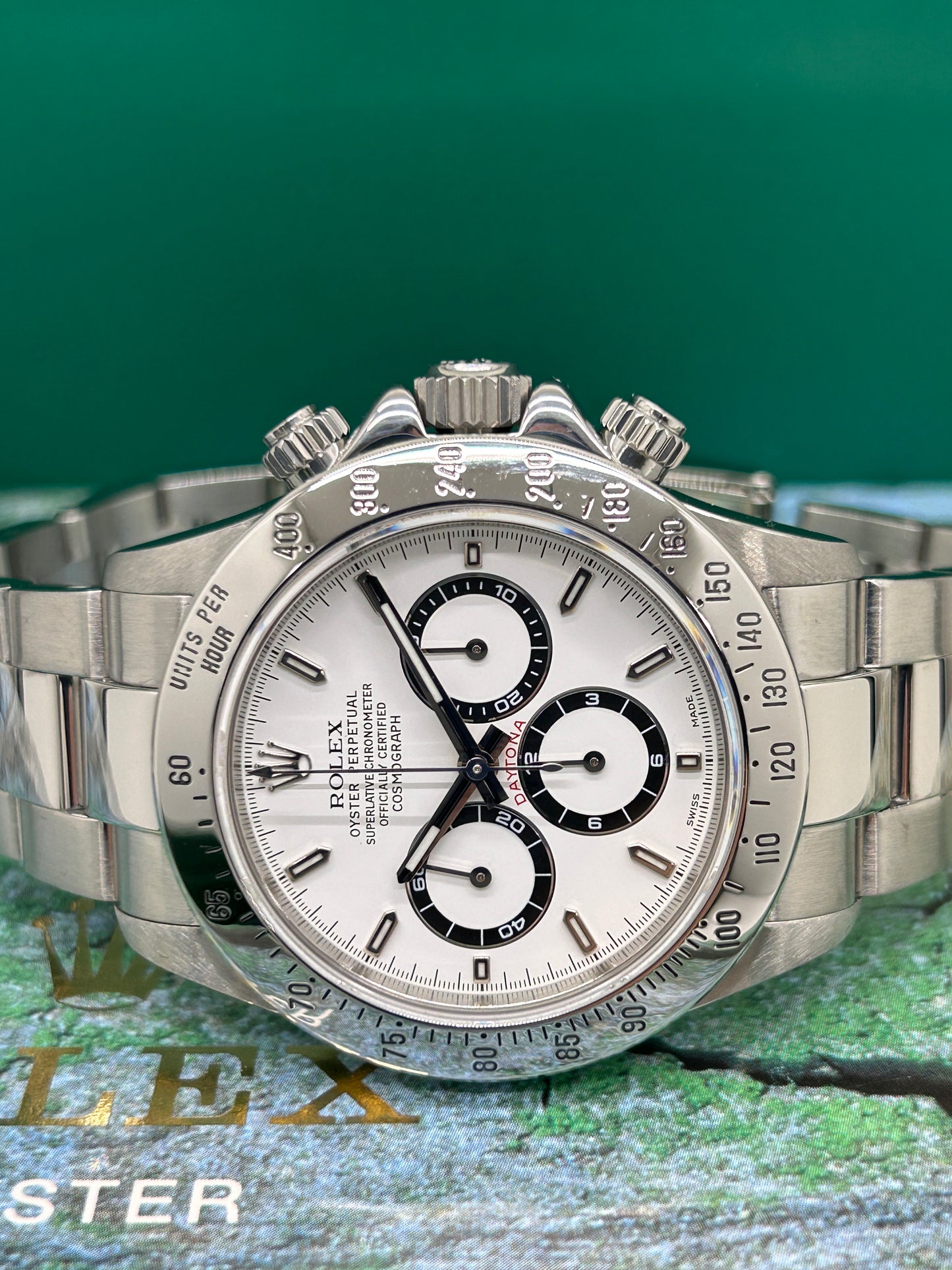 Rolex Daytona White Dial - Ser A Ref 16520 - Year 1999 - Super Full Set