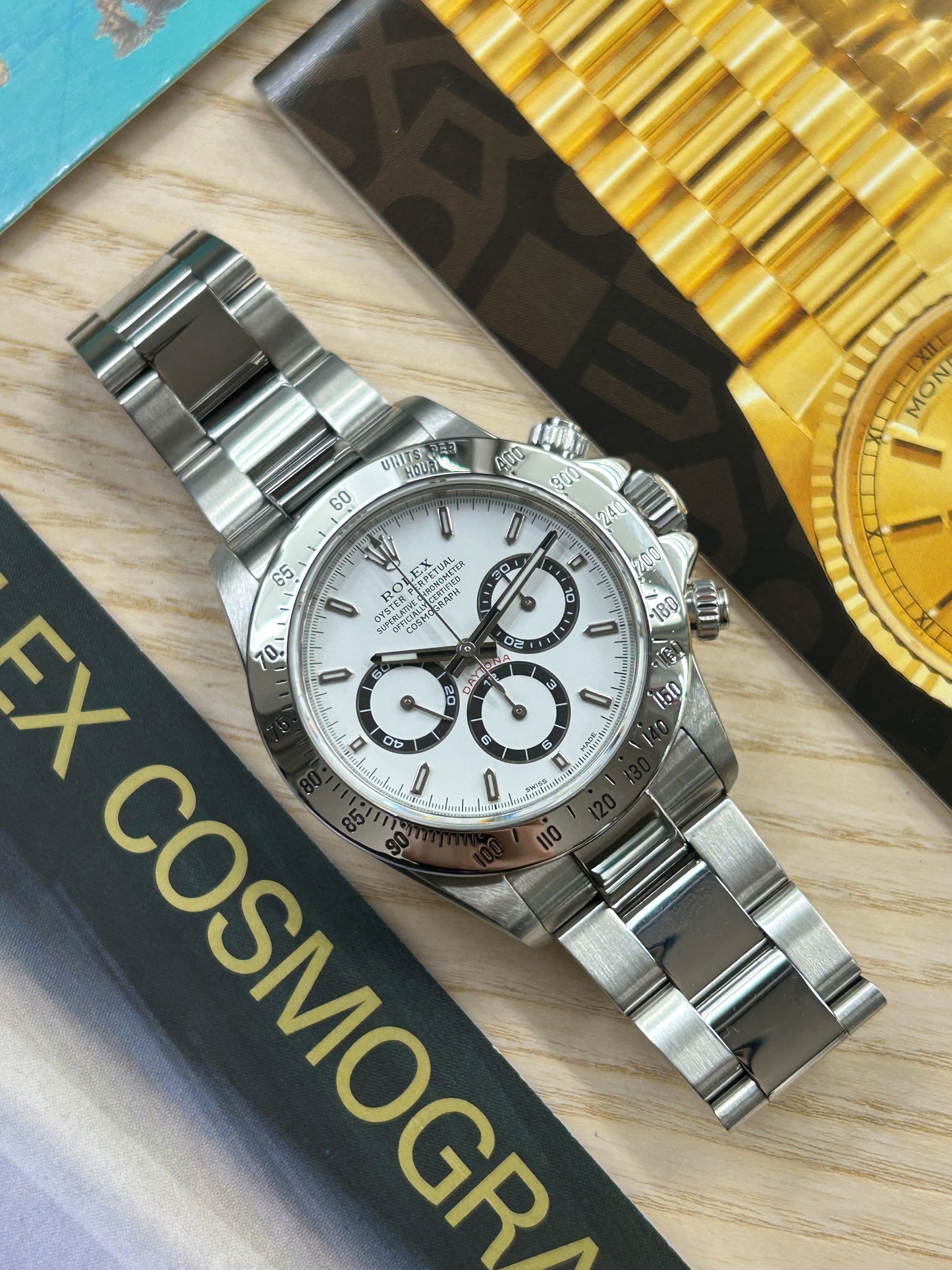 Rolex Daytona White Dial - Ser A Ref 16520 - Year 1999 - Super Full Set