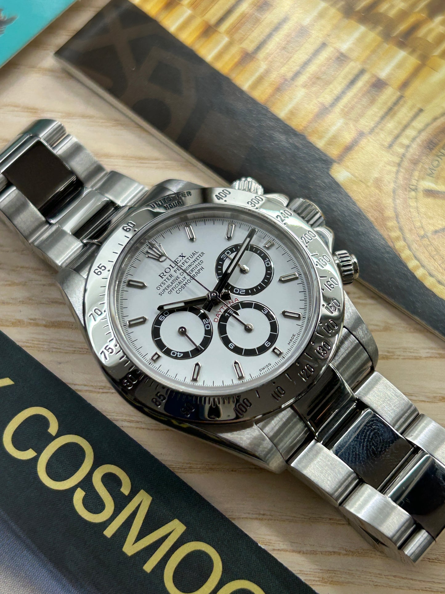 Rolex Daytona White Dial - Ser A Ref 16520 - Year 1999 - Super Full Set