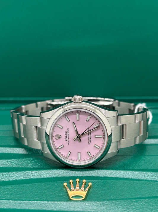 Rolex Oyster Perpetual 34 Candy Ref 124200 - New 2025