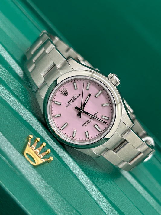 Rolex Oyster Perpetual 34 Candy Ref 124200 - New 2025