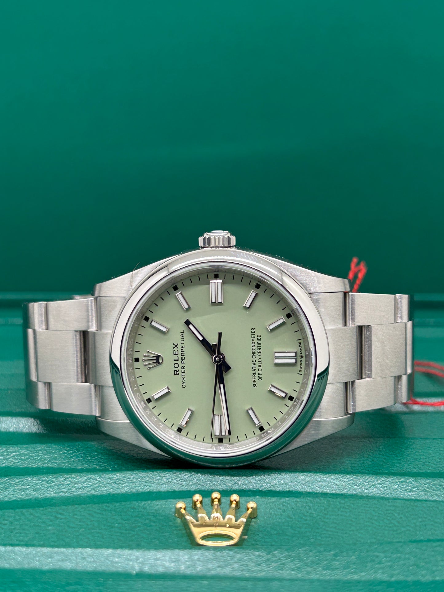 Rolex Oyster Perpetual 36 - Pistacchio Dial - Ref 126000 - New 2025