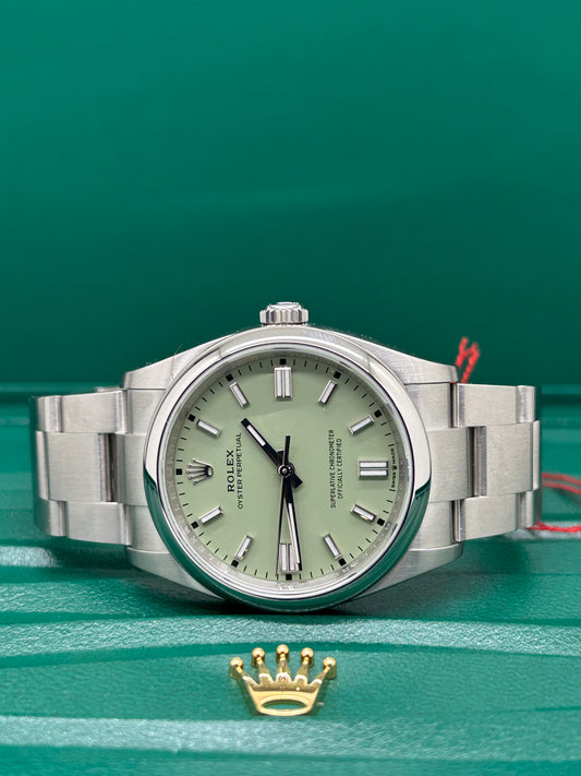 Rolex Oyster Perpetual 36 - Pistacchio Dial - Ref 126000 - New 2025