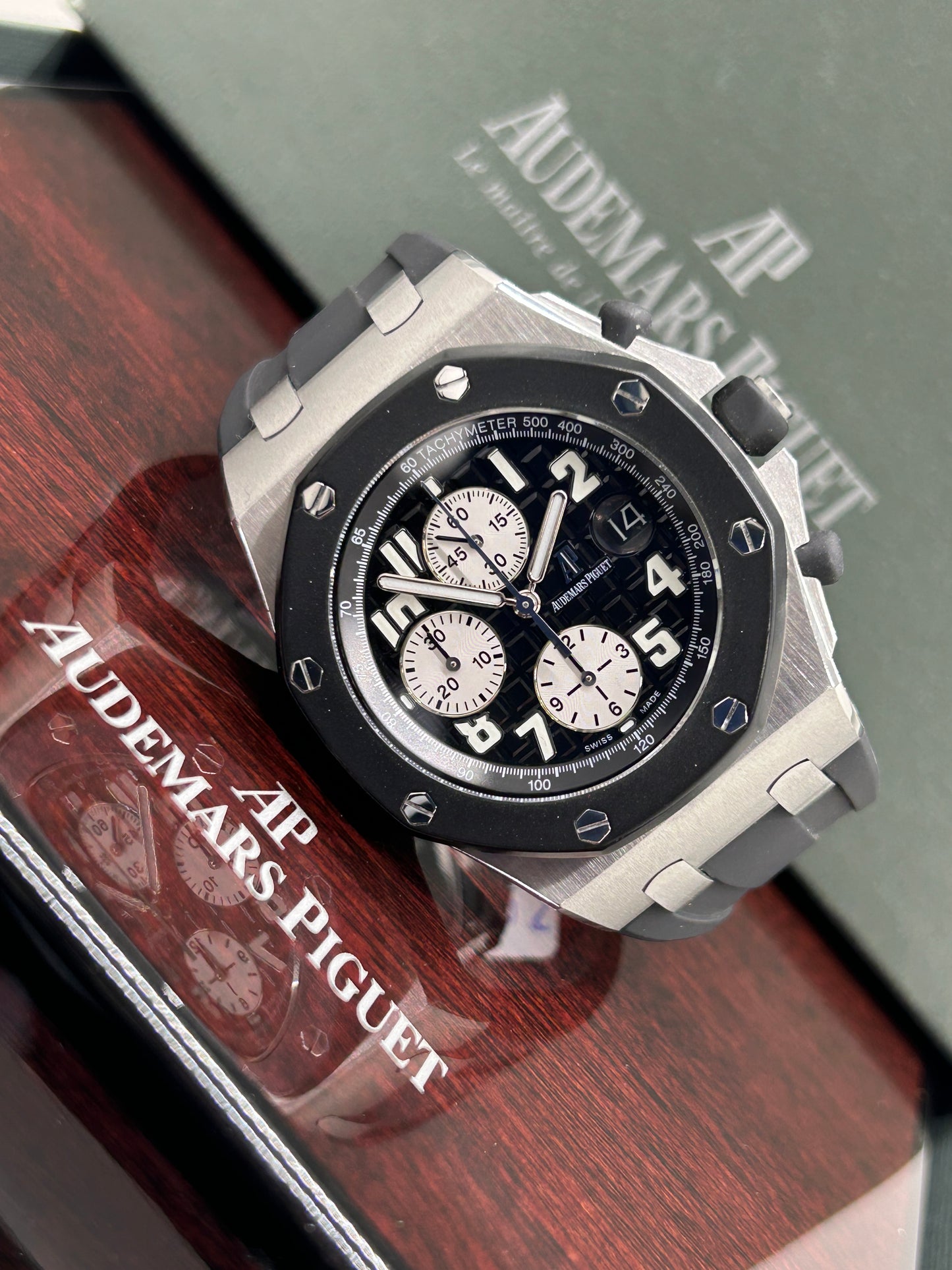 Audemars Piguet Royal Oak Offshore Chronograph - Panda Dial - Ref 25940SK.OO.D002CA.01