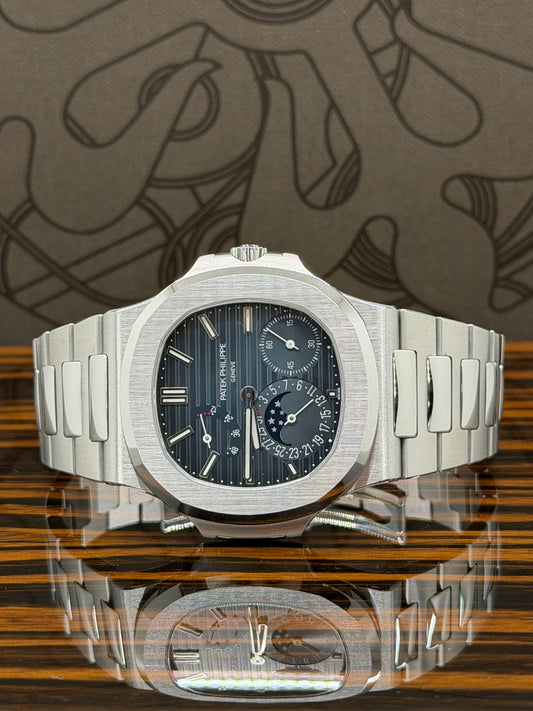 Patek Philippe Nautilus 5712/1A-001 - Blue Dial Year 2019