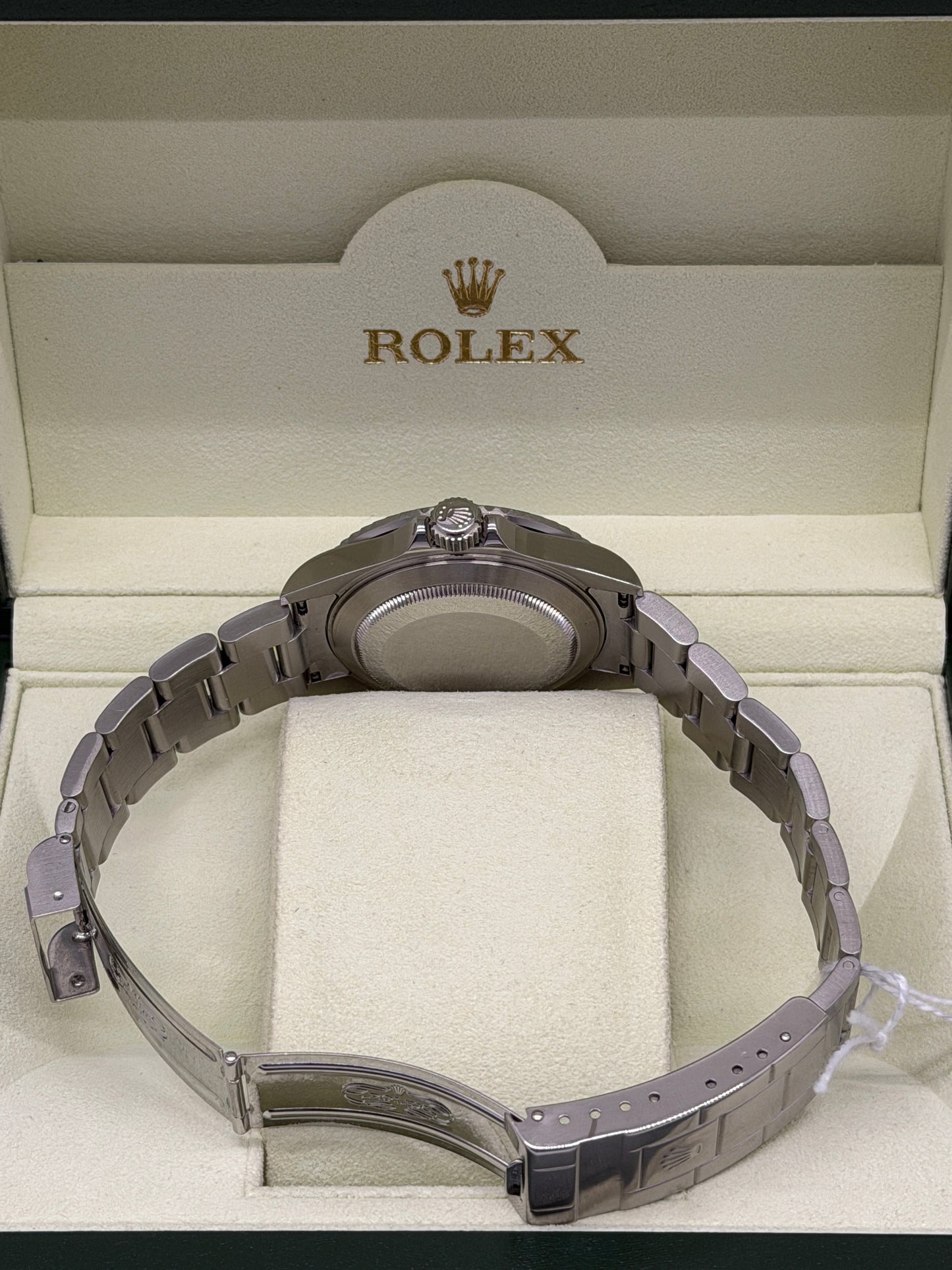 Rolex Submariner Date "Kermit" - RRR Card - Never Polished Ref 16610LV - Year 2011