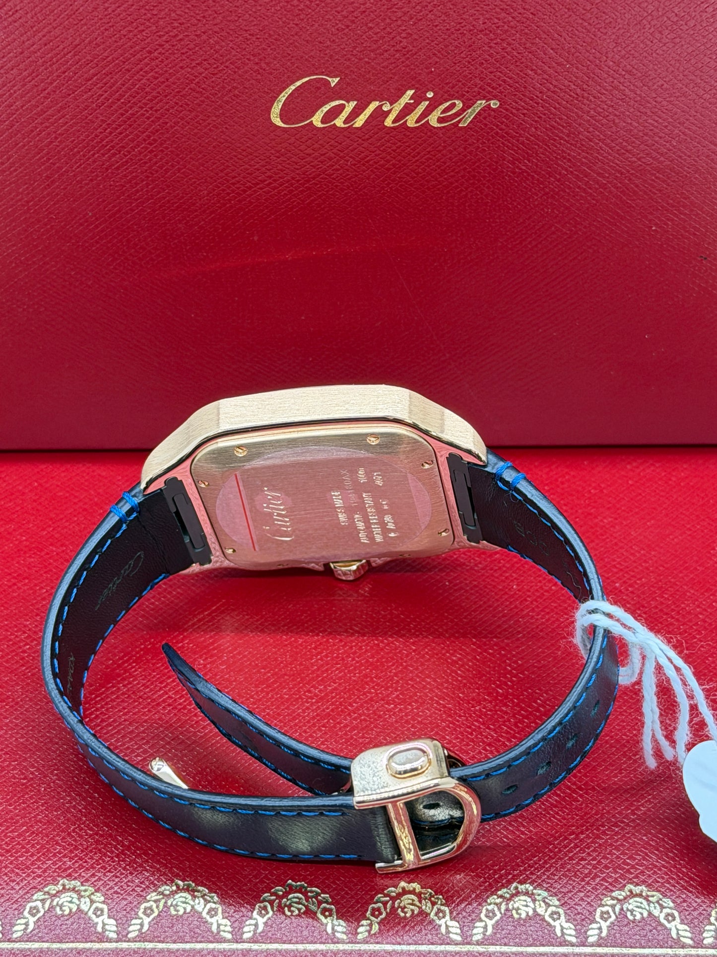 Cartier Santos Large - Rose Gold - White Dial Ref WGSA0019 - Year 2021