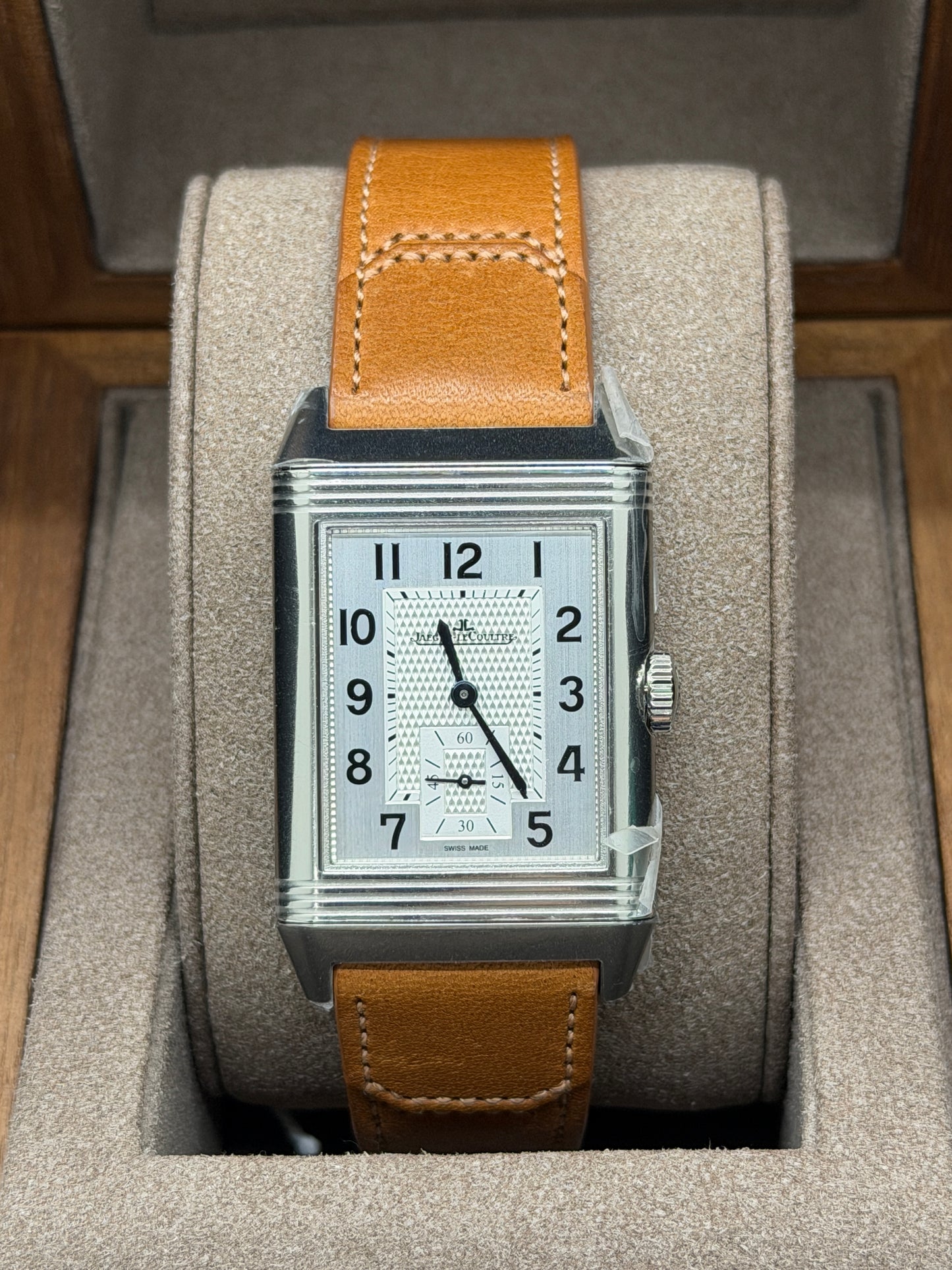 Jaeger-LeCoultre Reverso Duoface Classic Duoface Small Reverso Seconds - Black/White Dial Ref Q3848423 - New Stickers 2026