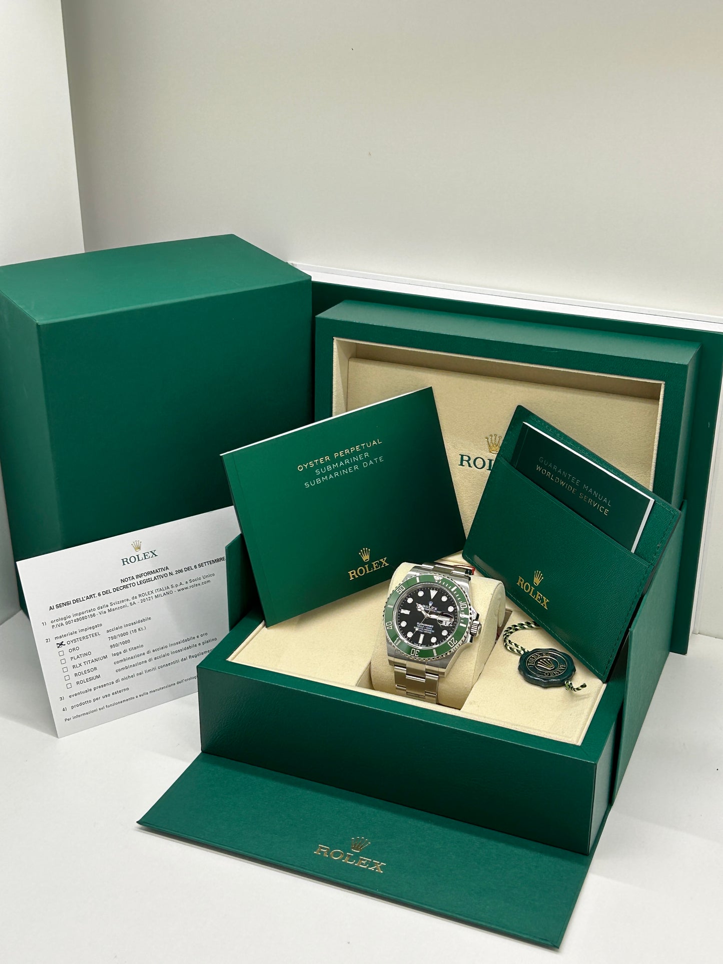 Rolex Submariner Date "Starbucks" Ref 126610LV - Year 2025