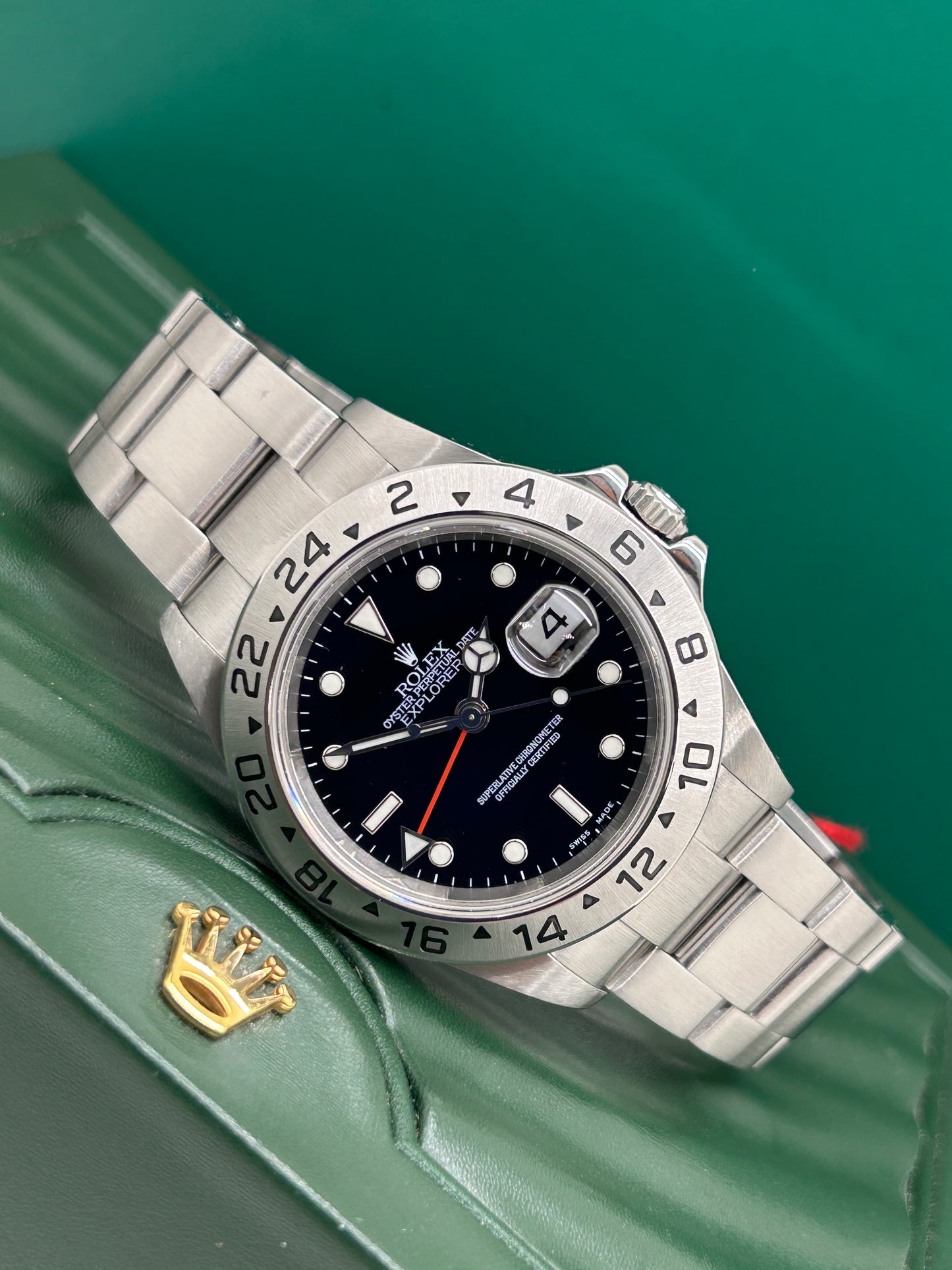 Rolex Explorer II Black Dial Ref 16570 - Year 2006