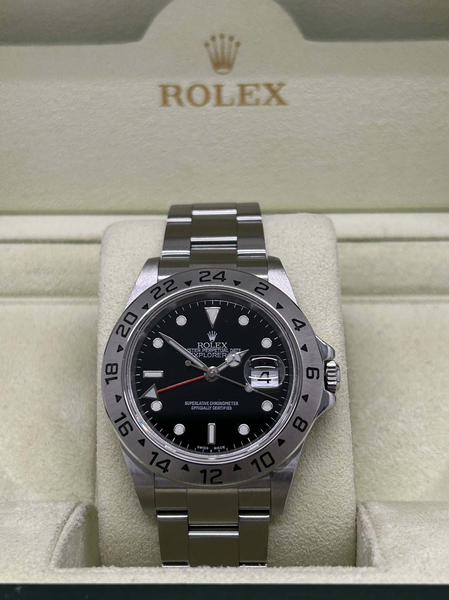 Rolex Explorer II Black Dial Ref 16570 - Year 2006
