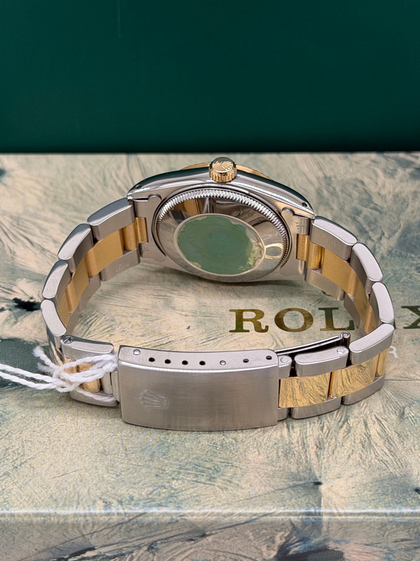 Rolex Datejust 31 - Ref.68273 - Yellow Gold & Steel - Blue Dial - Year 1993