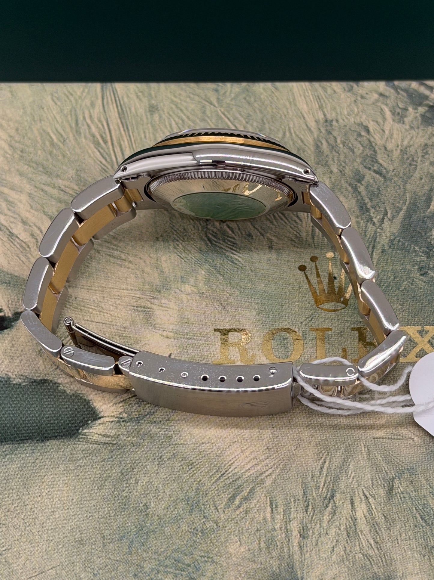 Rolex Datejust 31 - Ref.68273 - Yellow Gold & Steel - Blue Dial - Year 1993