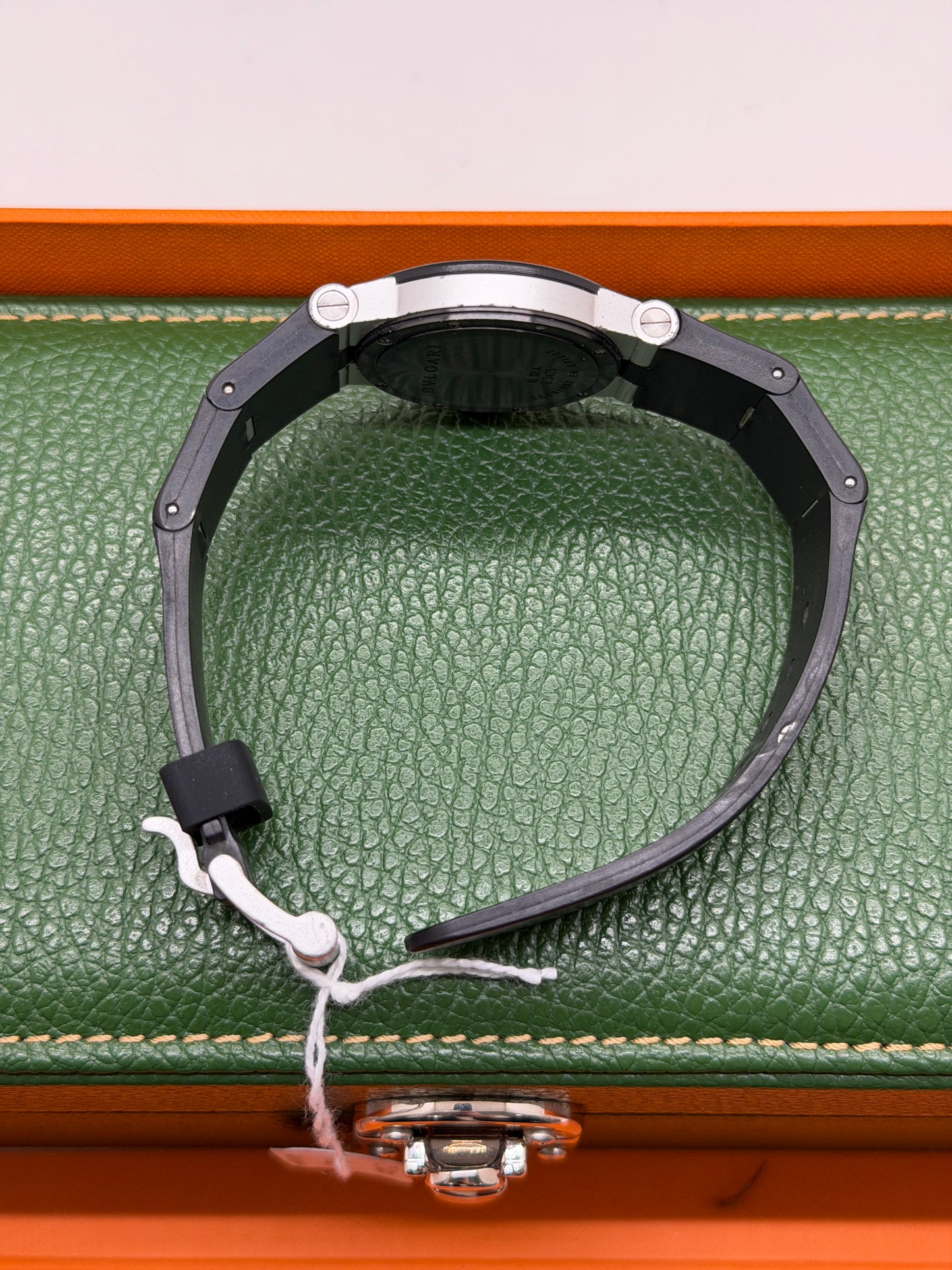 Bulgari Diagono Alluminium Diagono Al32a - 32mm - Quartz