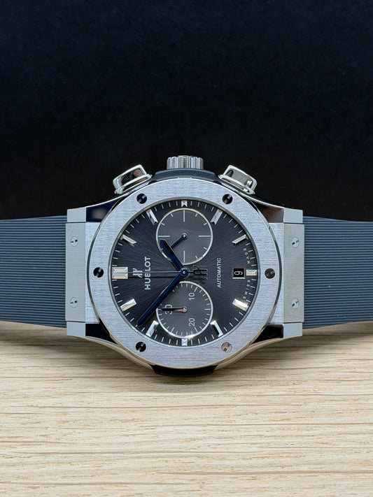 Hublot Classic Fusion Racing Grey Black - Black Dial - 45mm - Titanium - Ref 521.NX.7071.RX - New 2026