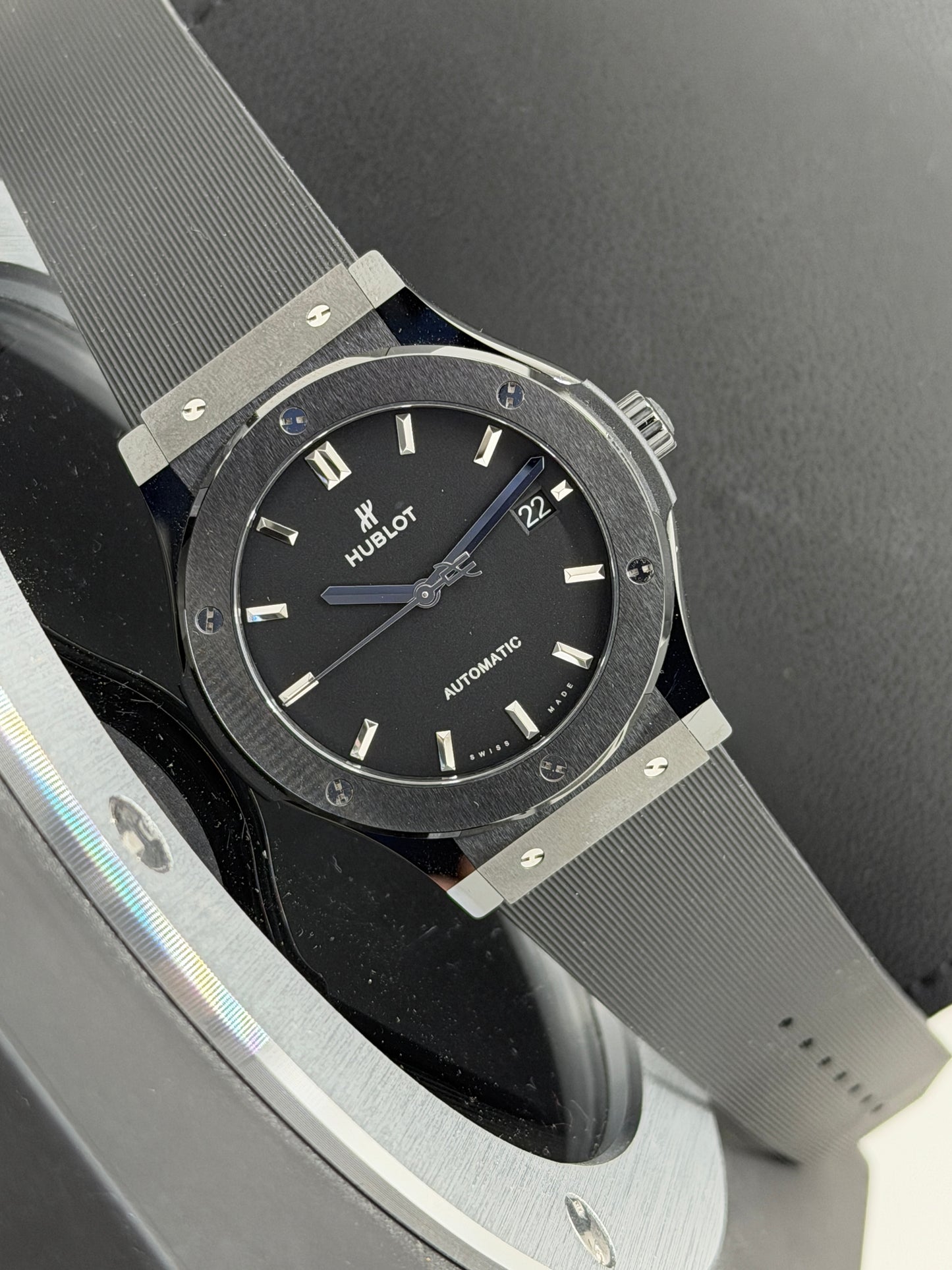 Hublot Classic Fusion Black Magic- Ref 511.CM.1171.RX - Black Ceramic - 45mm - New 2026
