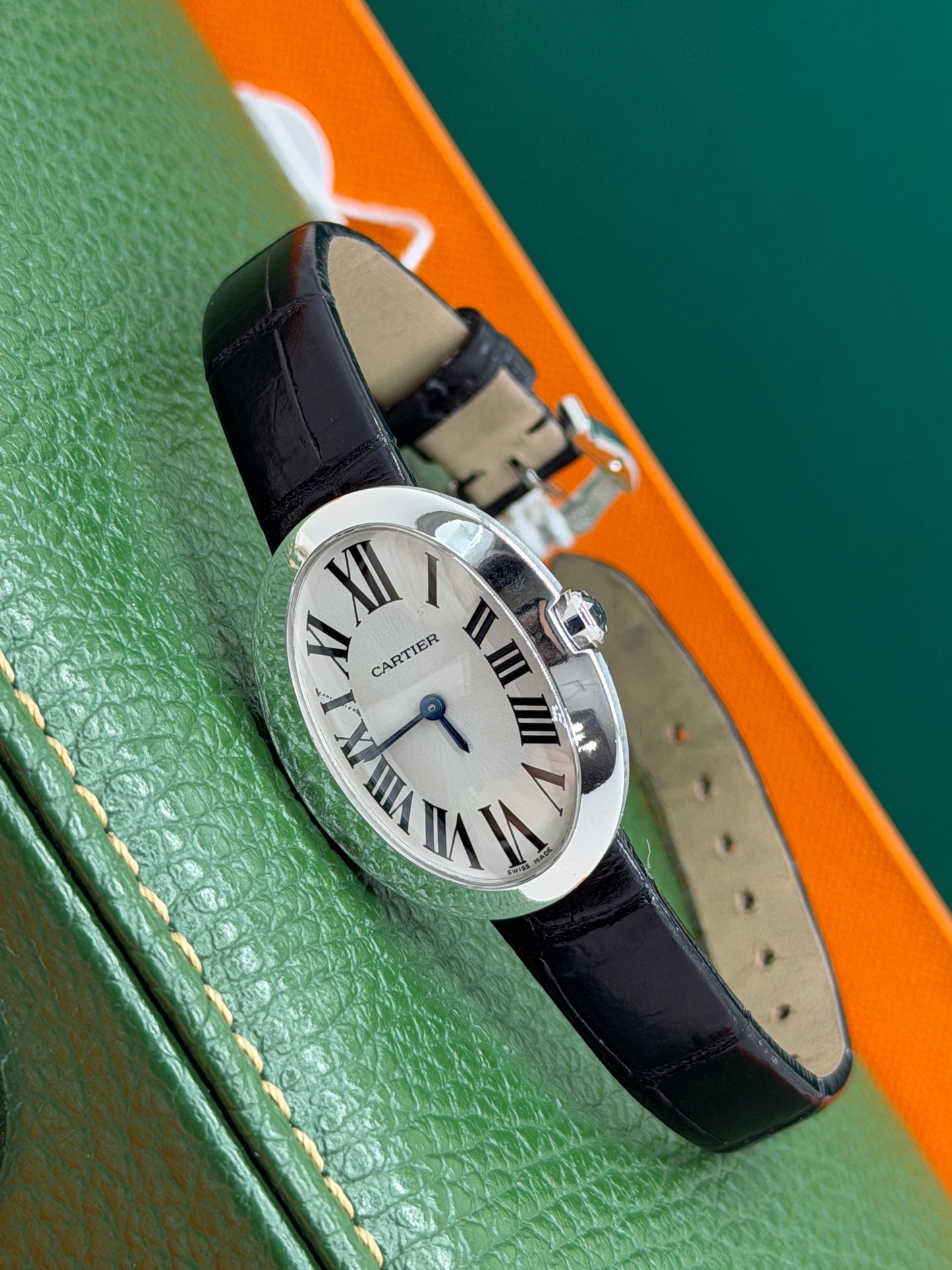 Cartier Baignoire 18Kt White Gold - Quartz Ref 3065