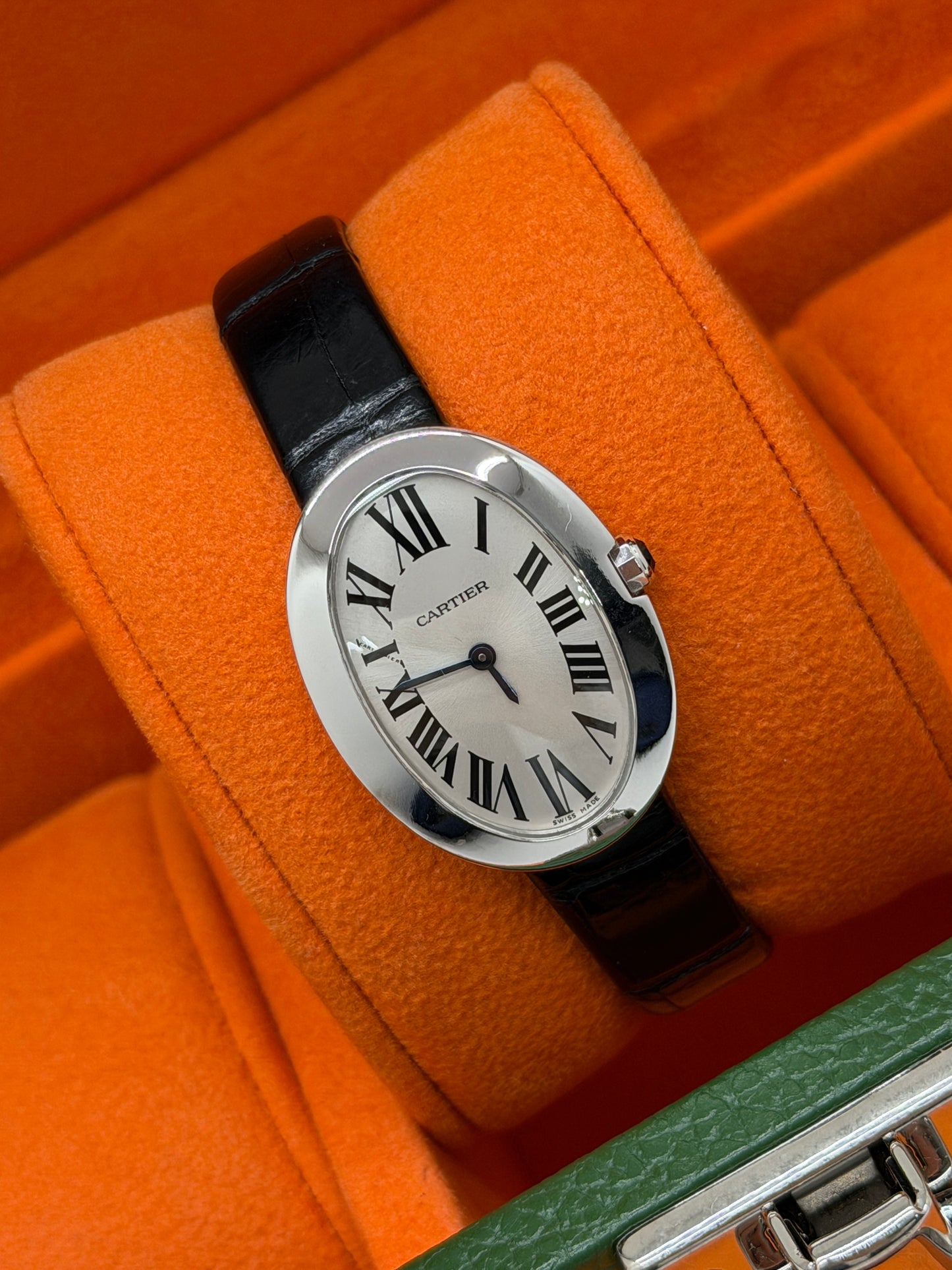 Cartier Baignoire 18Kt White Gold - Quartz Ref 3065