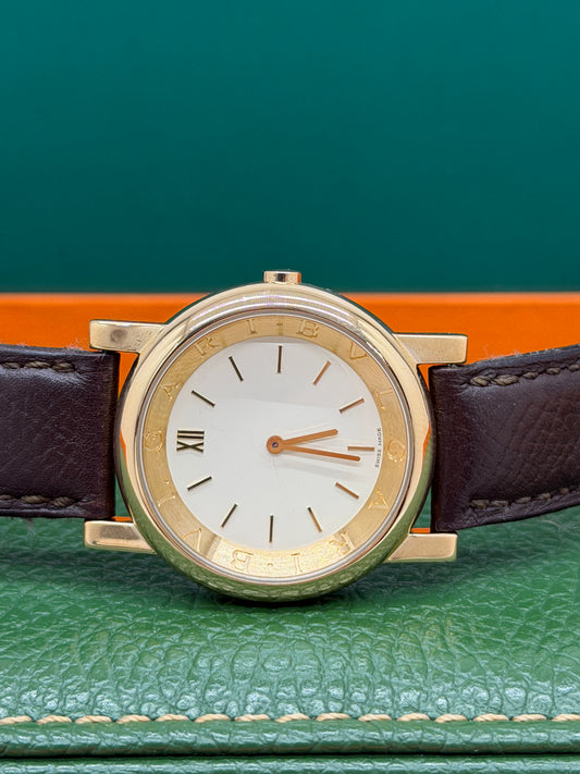 Bulgari Anfiteatro 33mm - 18Kt Yellow Gold - Quartz AT 33 GL