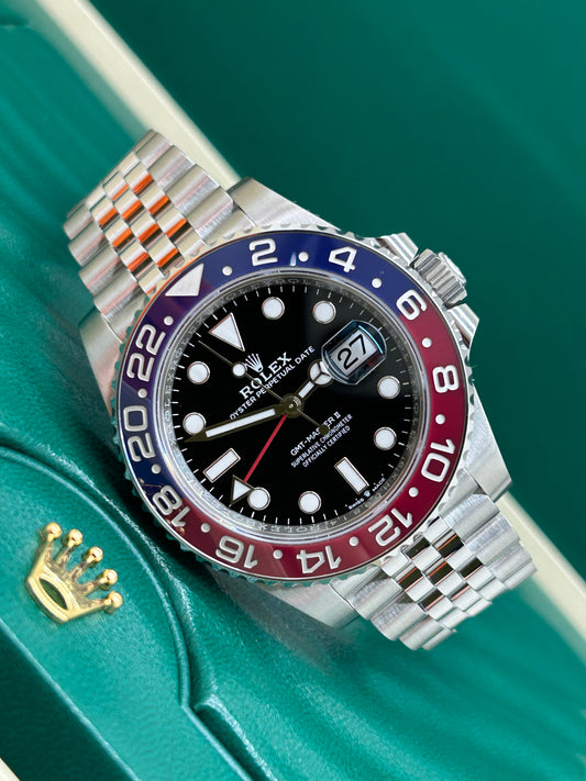 Rolex GMT-Master II - Pepsi - Ref 126710BLRO - Year 2021