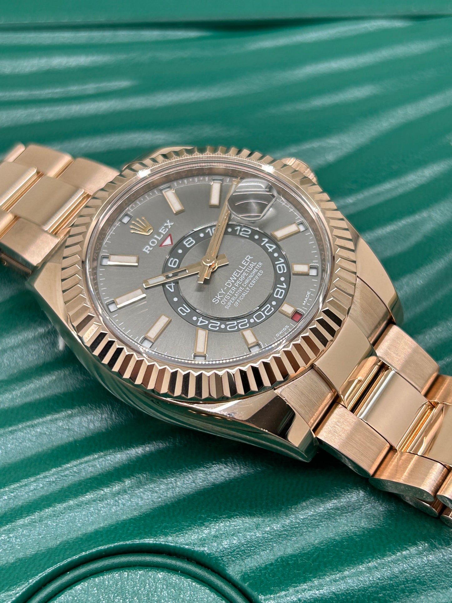 Rolex Sky-Dweller - Grey Dial - 18k Rose Gold - Ref. 326935 - Year 2020