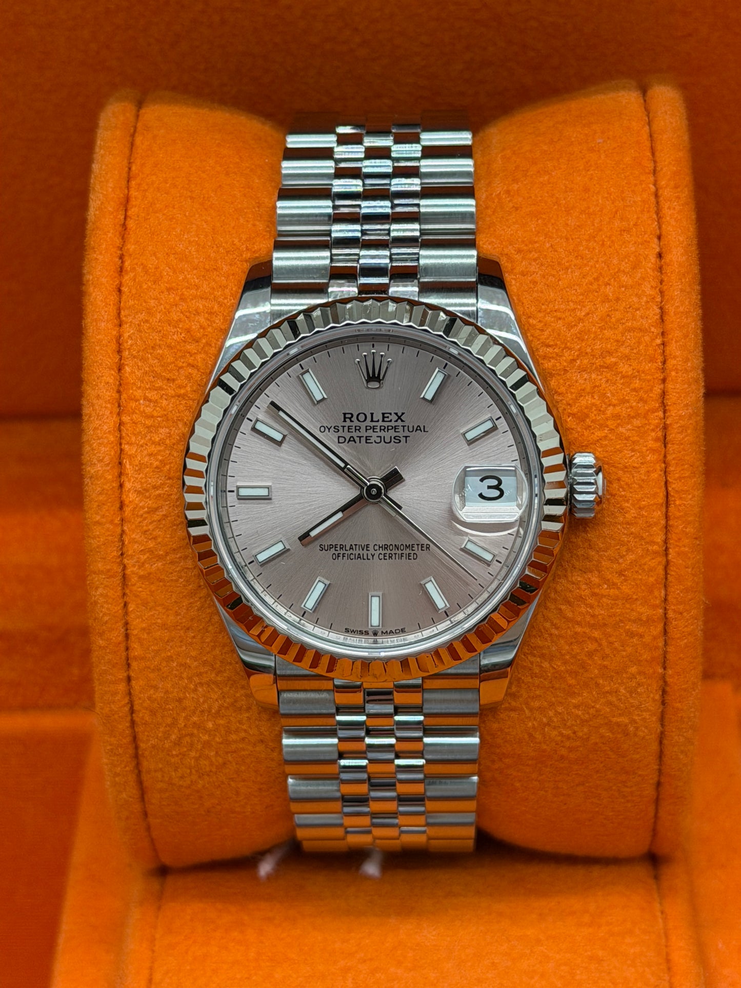 Rolex Datejust 31 - Ref. 178274 - Pink Dial