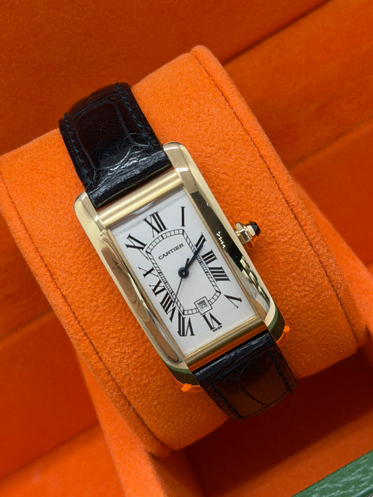 Cartier Tank Américaine 18k Diamond - Ref.2483 - Year 2001
