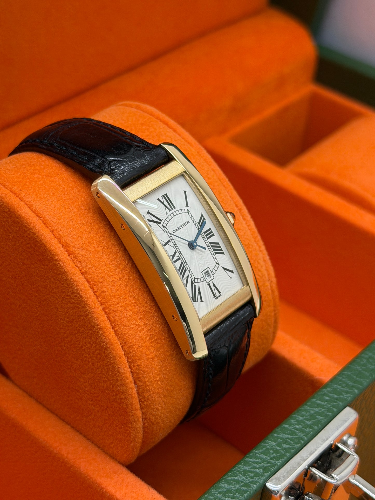 Cartier Tank Américaine 18k Diamond - Ref.2483 - Year 2001