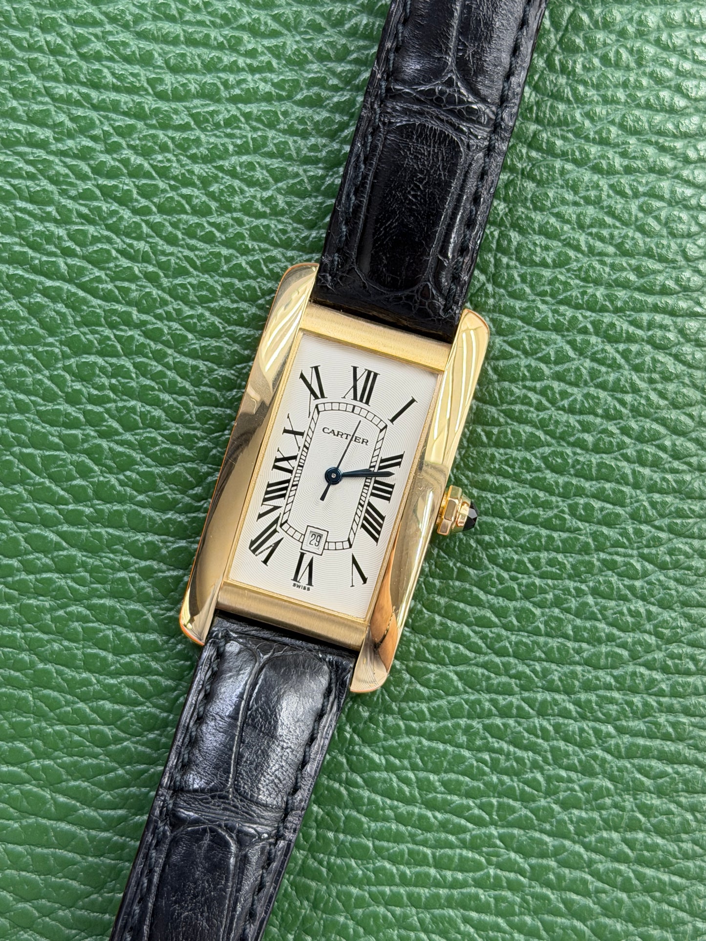 Cartier Tank Américaine 18k Diamond - Ref.2483 - Year 2001
