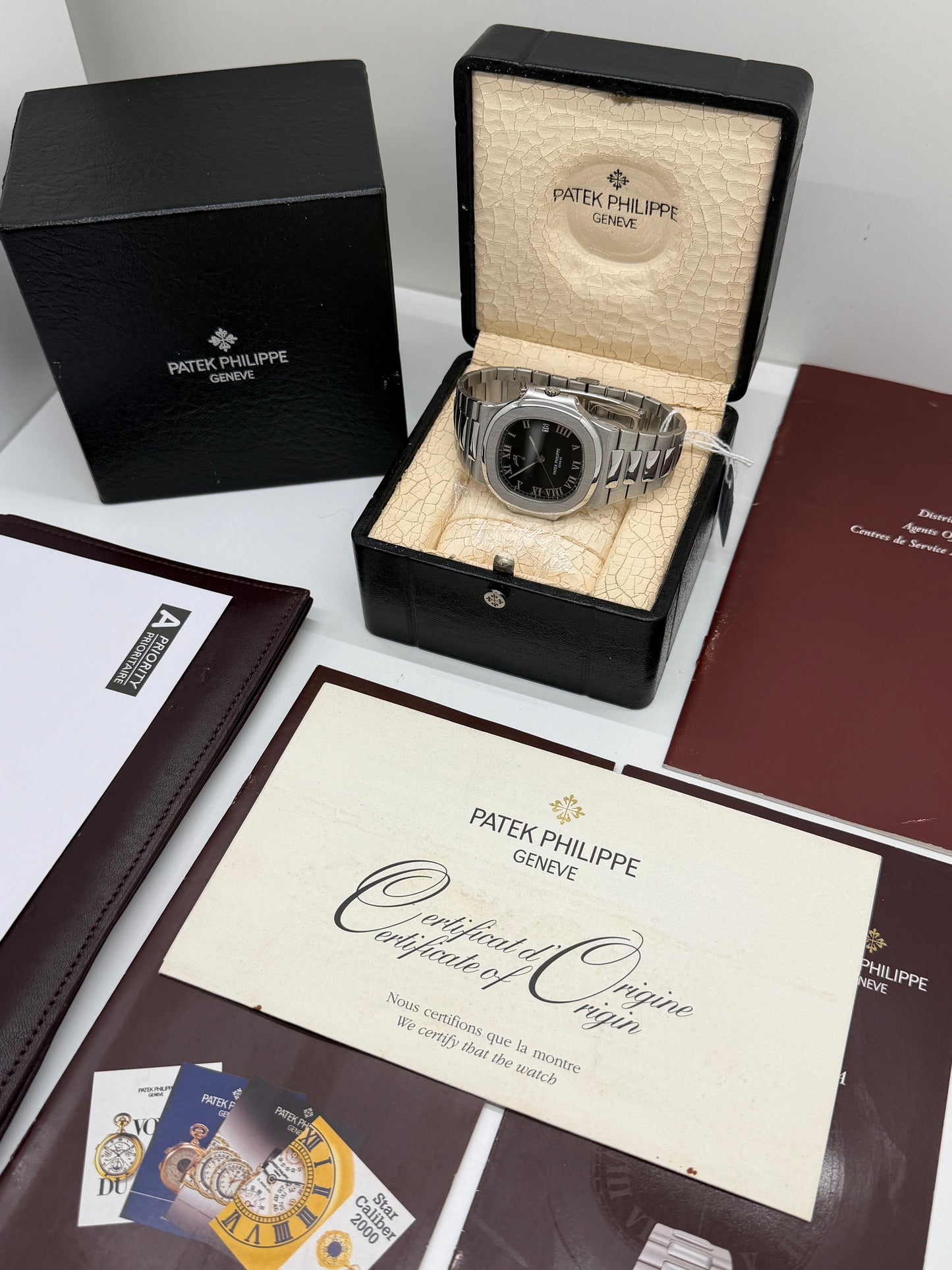 Patek Philippe Nautilus Ref 3710/1A-001 - Year 2005 Perfect Condition
