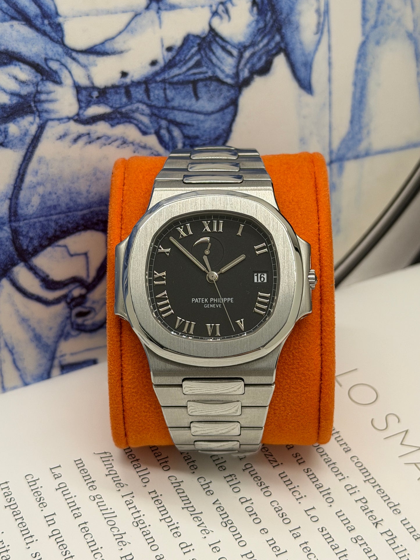 Patek Philippe Nautilus Ref 3710/1A-001 - Year 2005 Perfect Condition