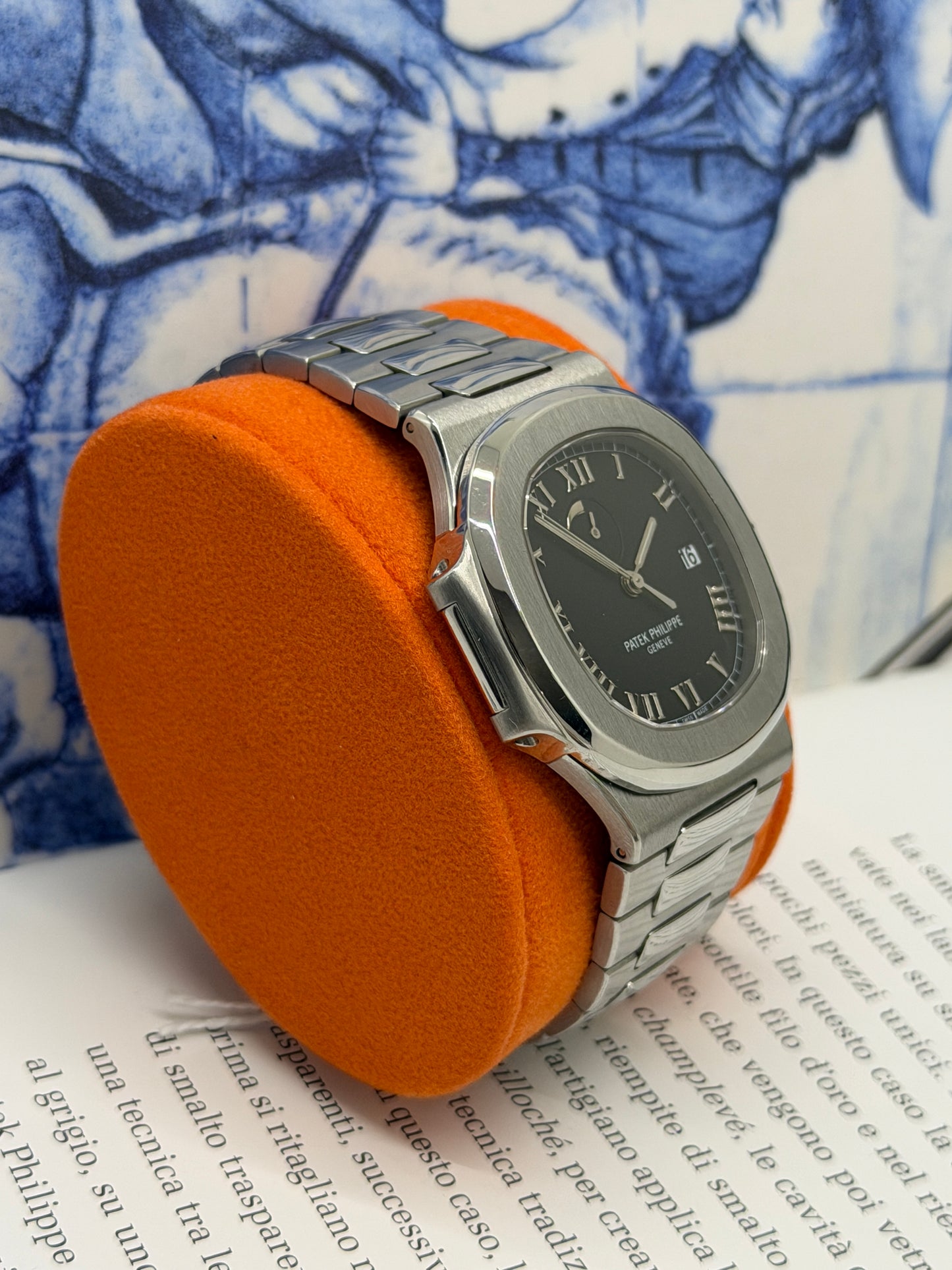 Patek Philippe Nautilus Ref 3710/1A-001 - Year 2005 Perfect Condition