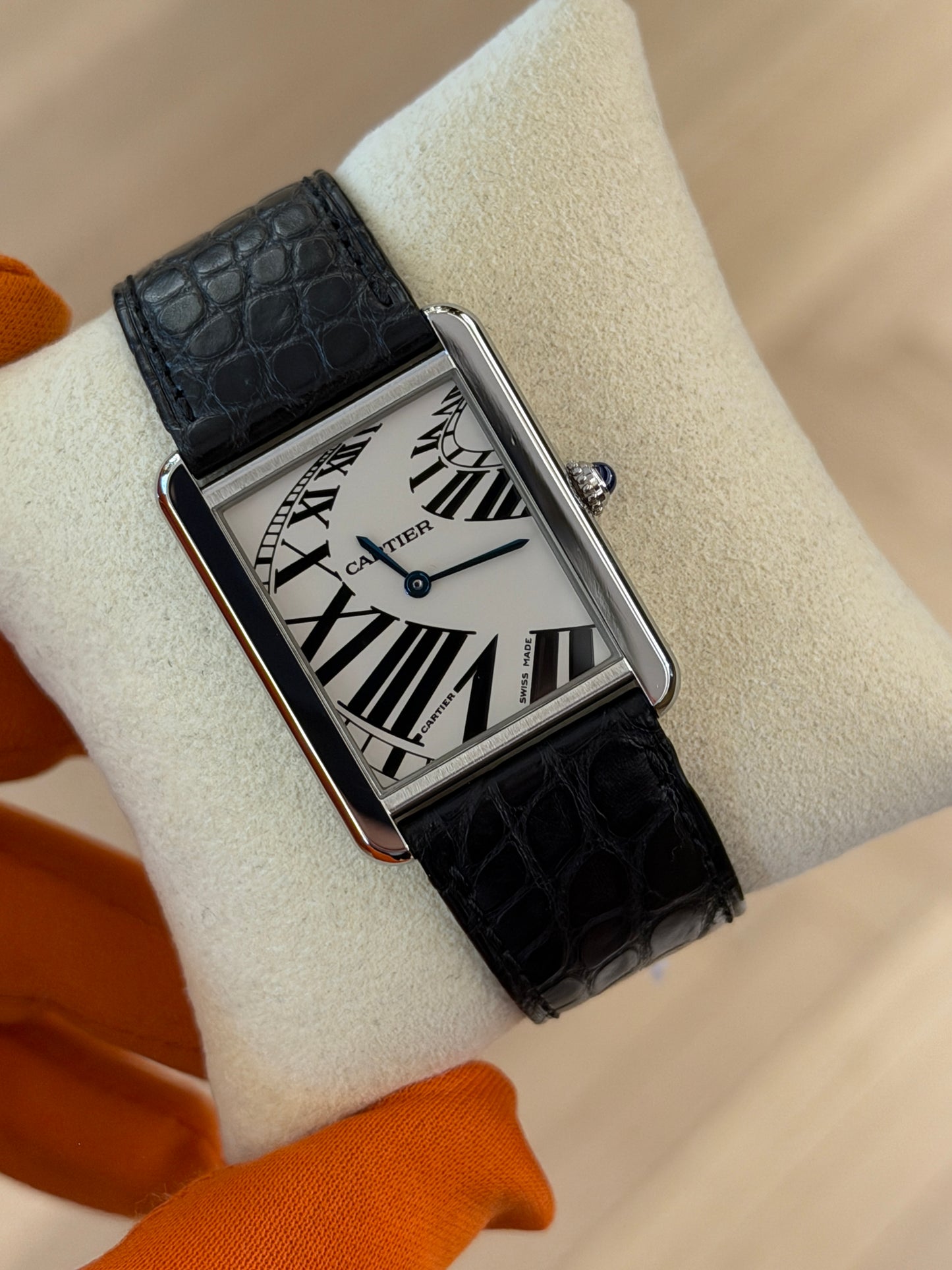 Cartier Tank Solo Art Dèco Dial Ref 3169