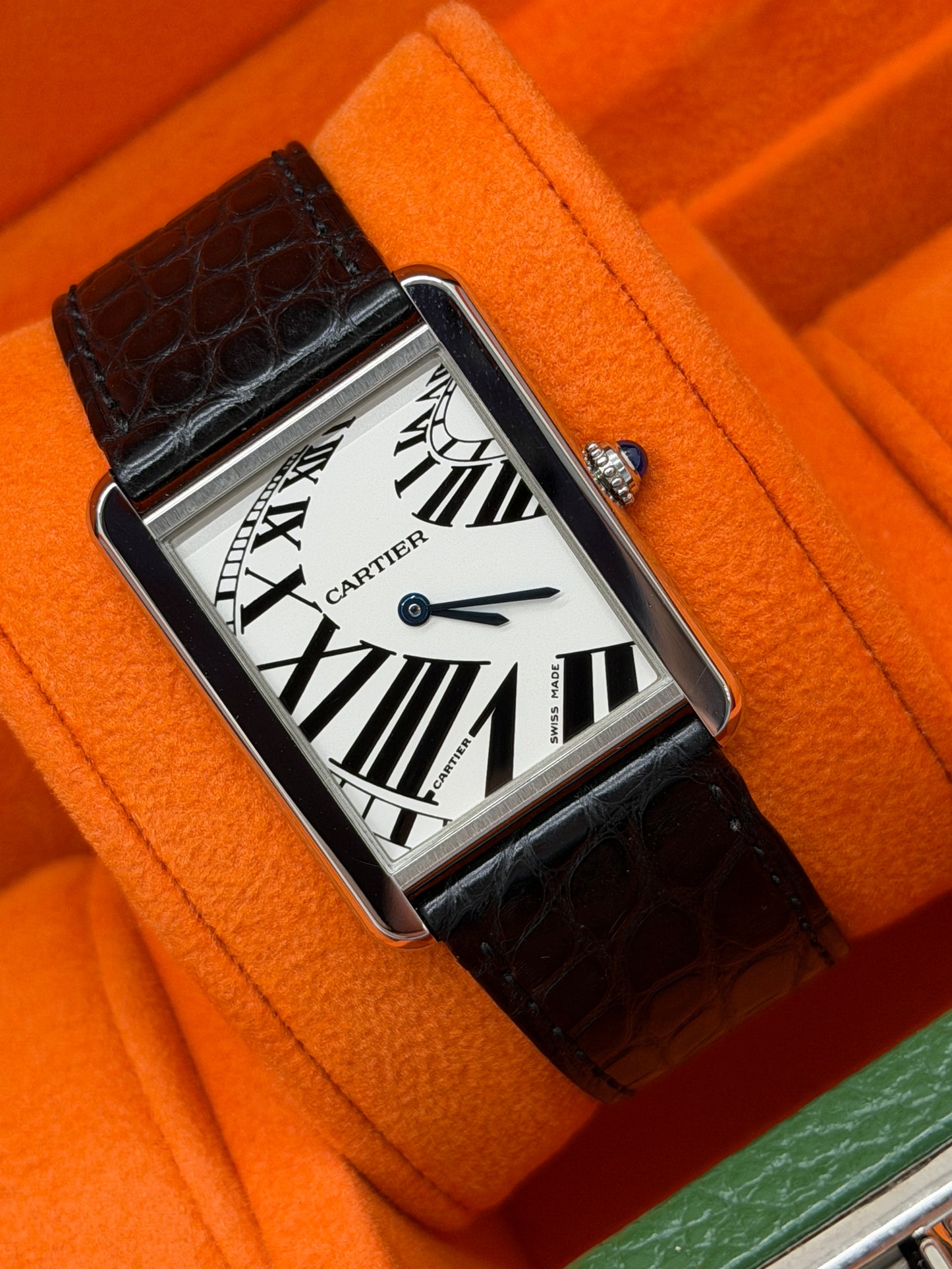 Cartier Tank Solo Art Dèco Dial Ref 3169