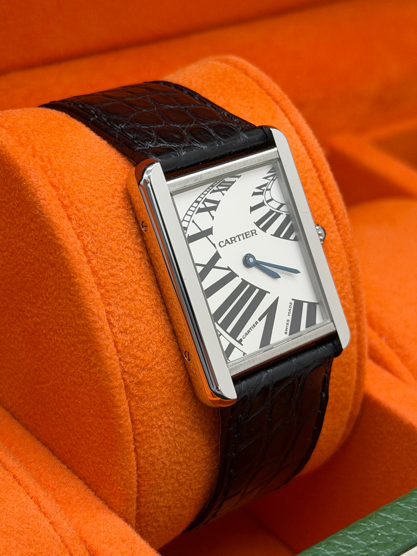 Cartier Tank Solo Art Dèco Dial Ref 3169