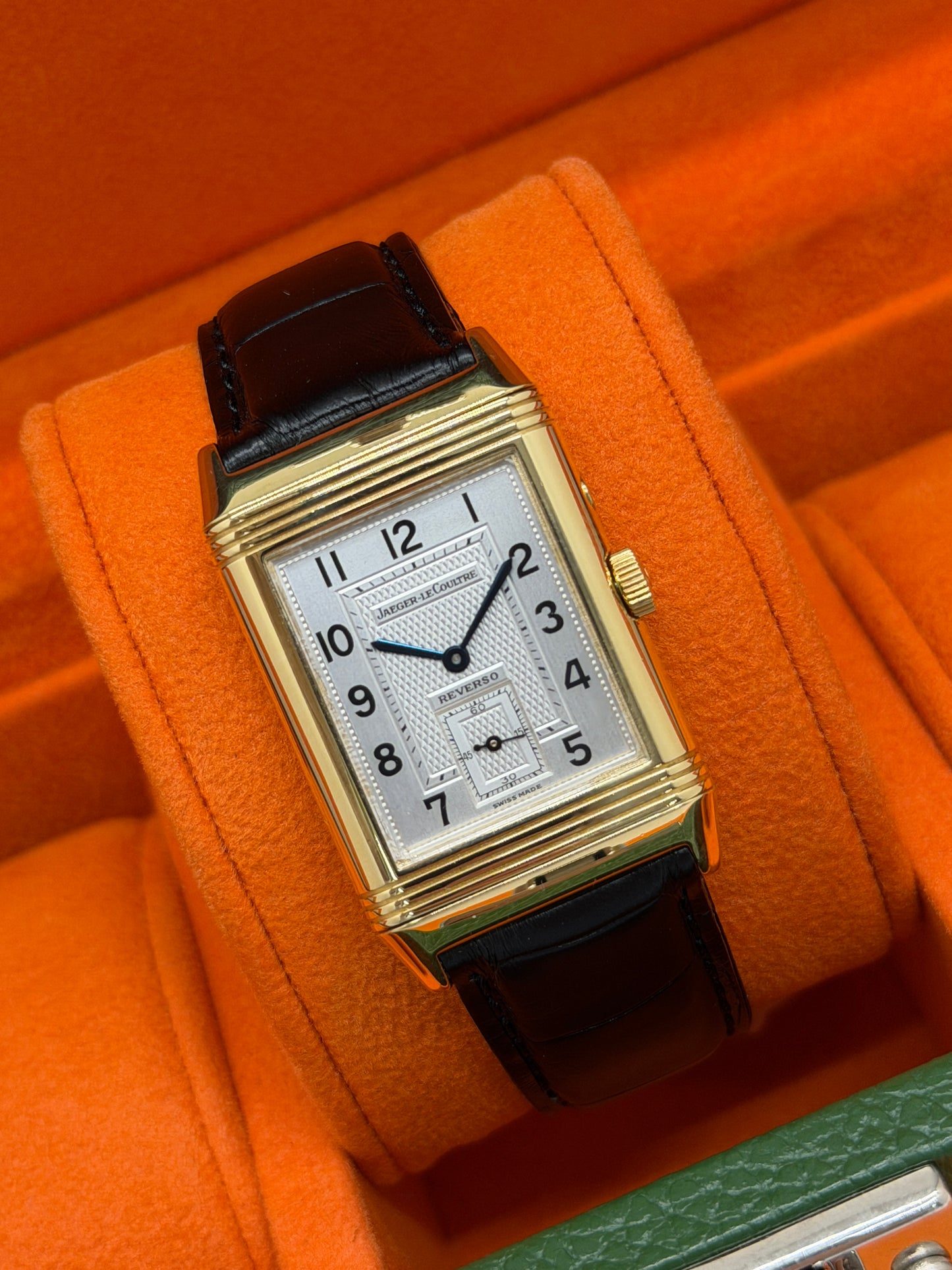 Jaeger-LeCoultre Reverso Duoface Night & Day - Silver Dial Yellow Gold - Ref 270.1.54