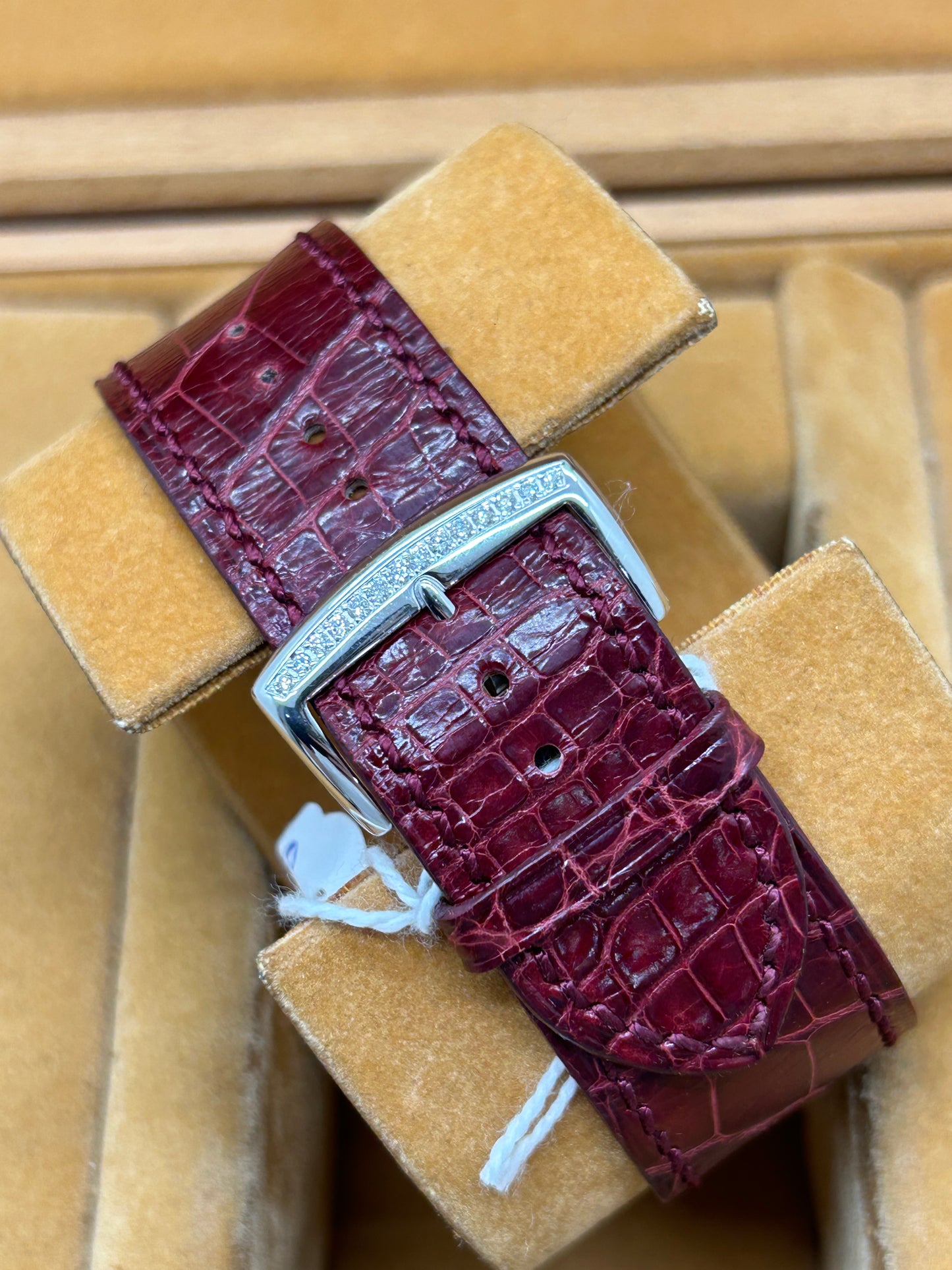 Franck Muller Long Island Crazy Hours - 18Kt White Gold & Diamonds - Ref 1200CH D