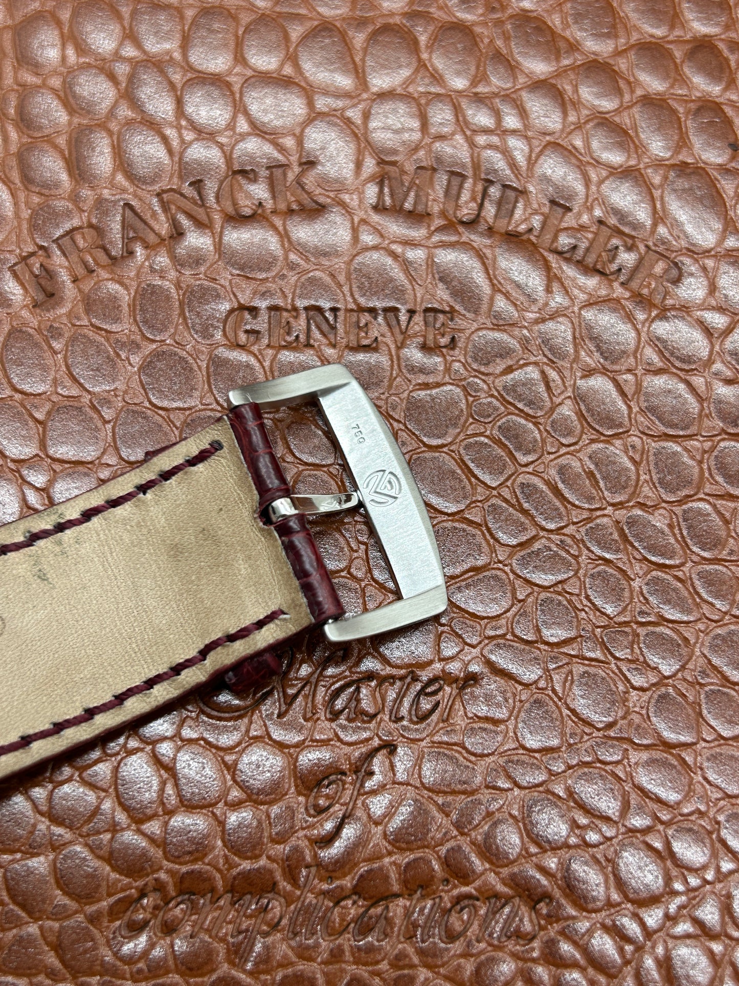 Franck Muller Long Island Crazy Hours - 18Kt White Gold & Diamonds - Ref 1200CH D