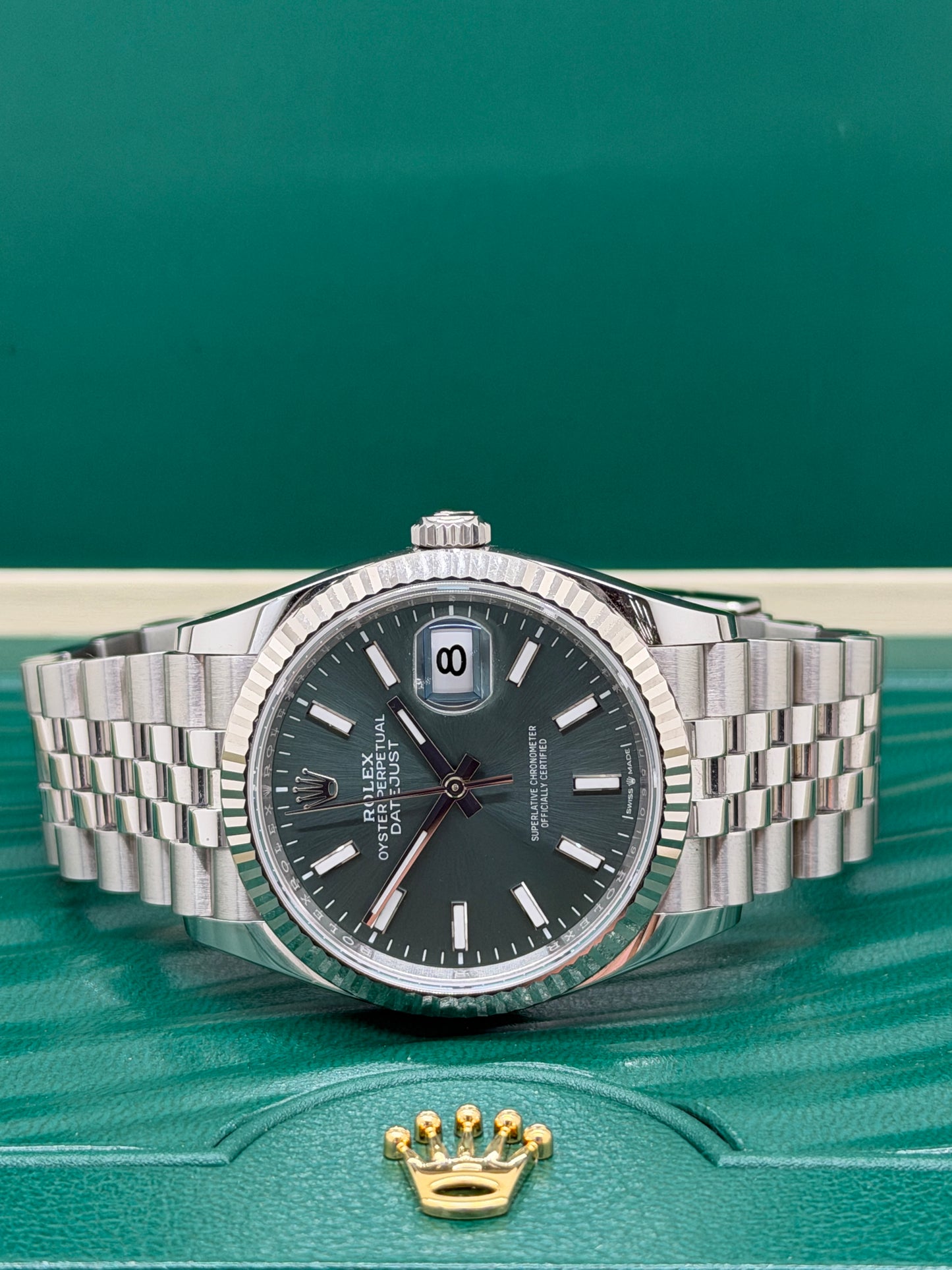 Rolex Datejust 36 Green Mint Dial - Ref 126234 -  2024