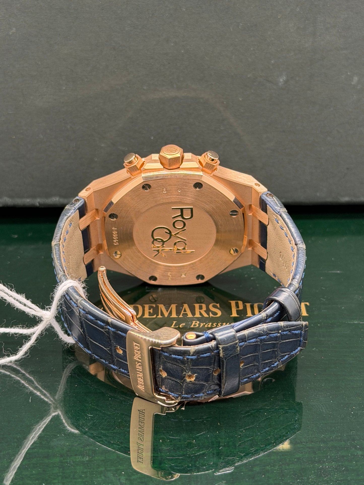 Audemars Piguet Royal Oak Chronograph 41mm - Rose Gold - Blue Dial Ref 26331OR.OO.D315CR.01