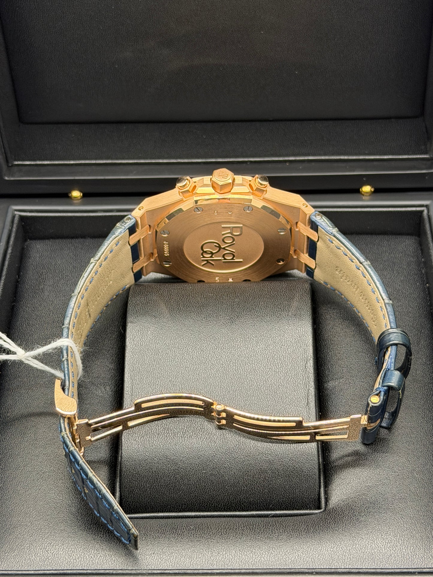 Audemars Piguet Royal Oak Chronograph 41mm - Rose Gold - Blue Dial Ref 26331OR.OO.D315CR.01