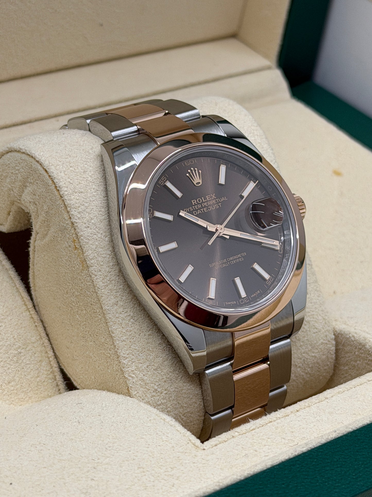 Rolex Datejust 41 Chocolate Dial - Like New - Year 2019 Ref 126301