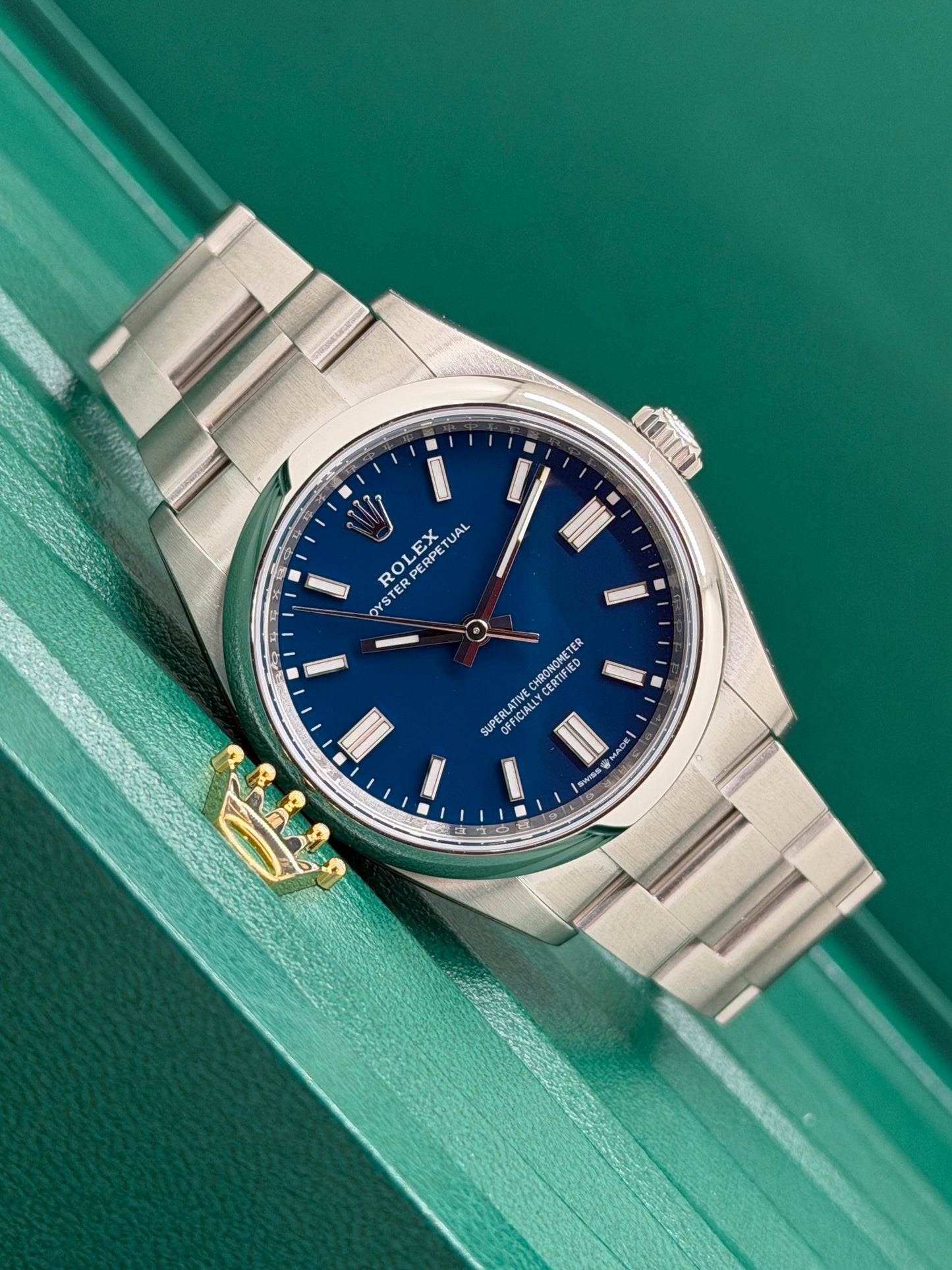 Rolex Oyster Perpetual 36 Ref.126000 - Blue Dial - New 2026