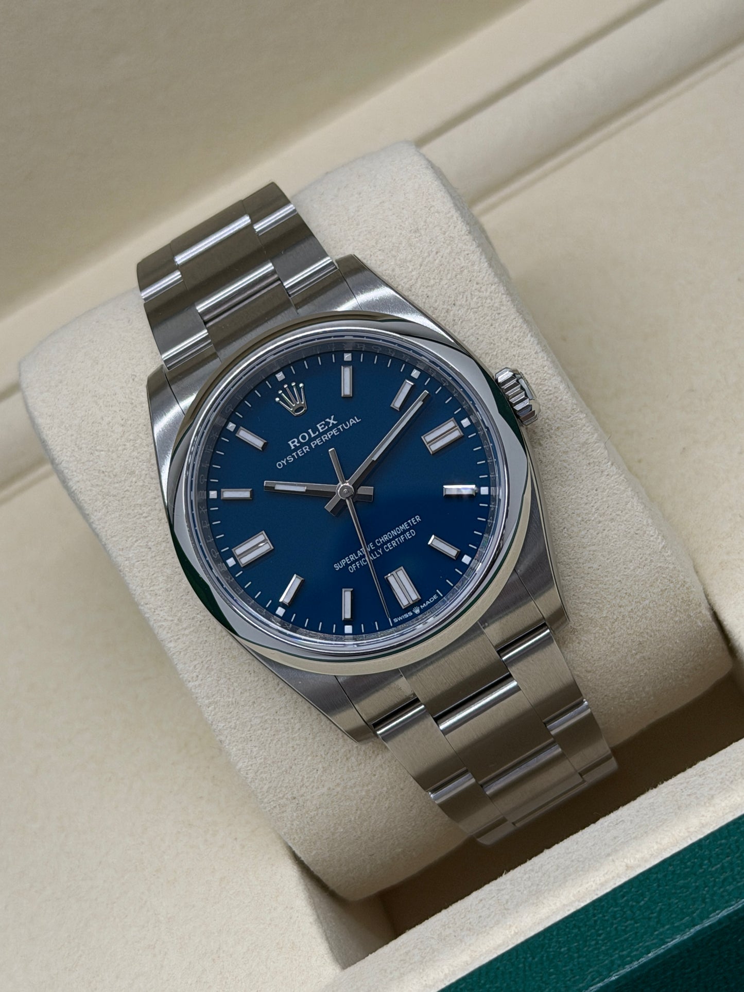 Rolex Oyster Perpetual 36 Ref.126000 - Blue Dial - New 2026