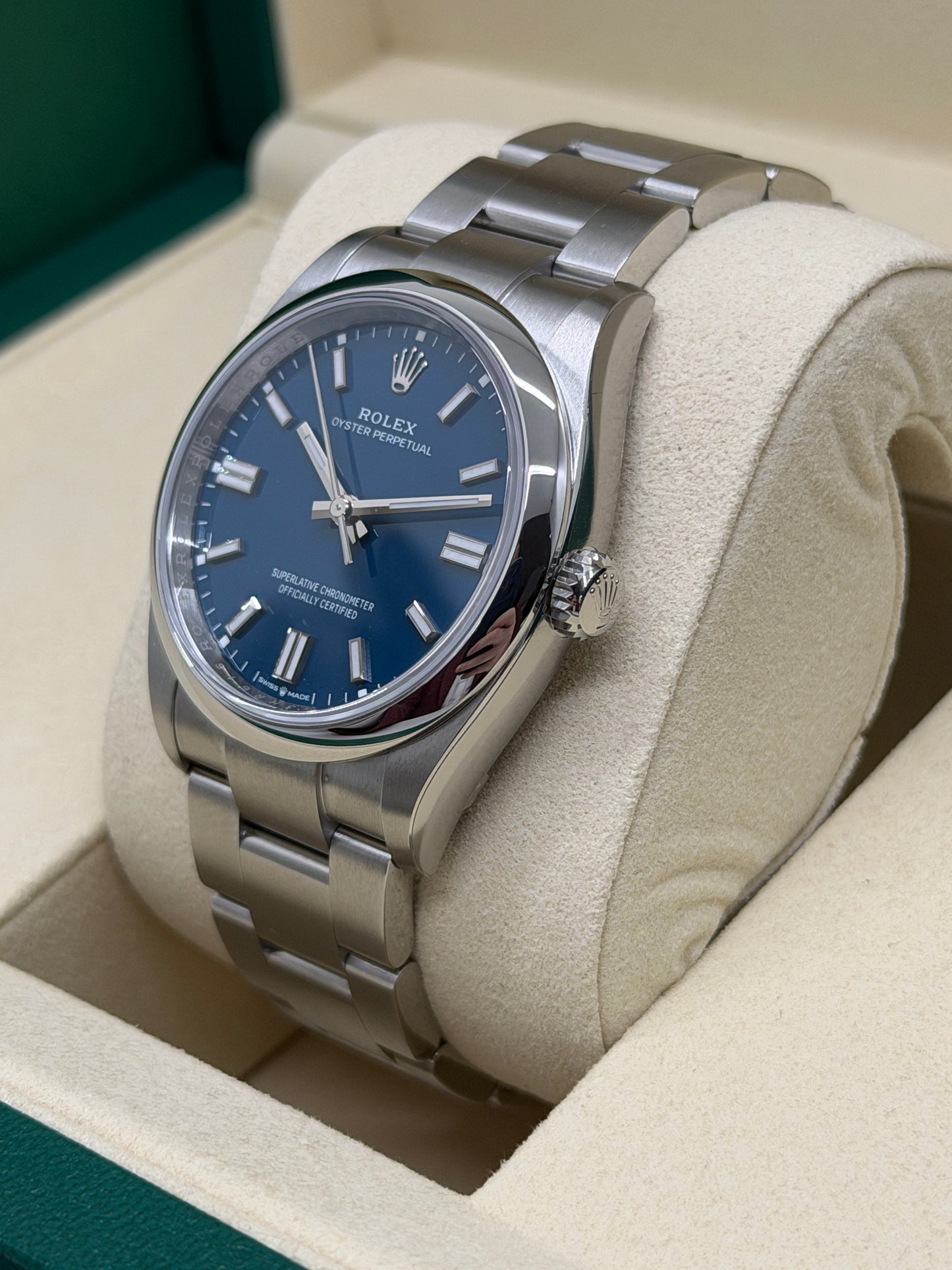 Rolex Oyster Perpetual 36 Ref.126000 - Blue Dial - New 2026