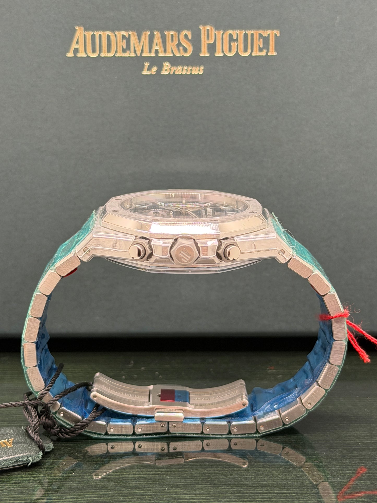 Audemars Piguet Royal Oak Chronograph 41mm - Blue Panda Dial - NOS - New Full Stickers Ref 26331ST.OO.1220ST.01